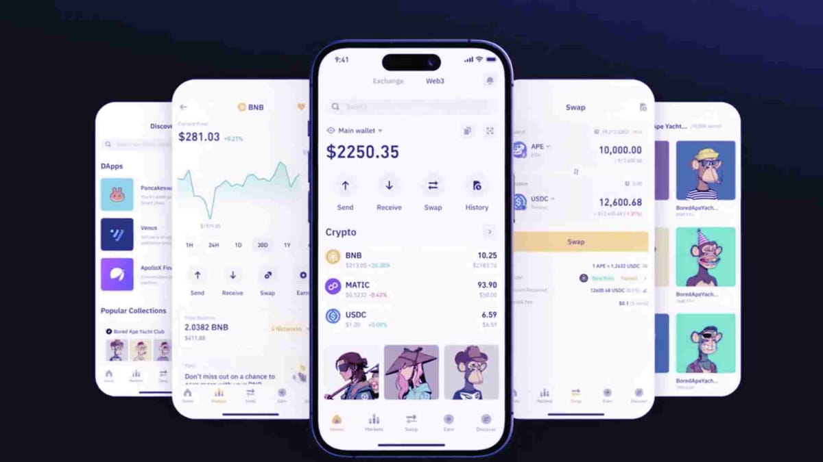 Binance launches first ever self-custodial, in-app Web3 wallet